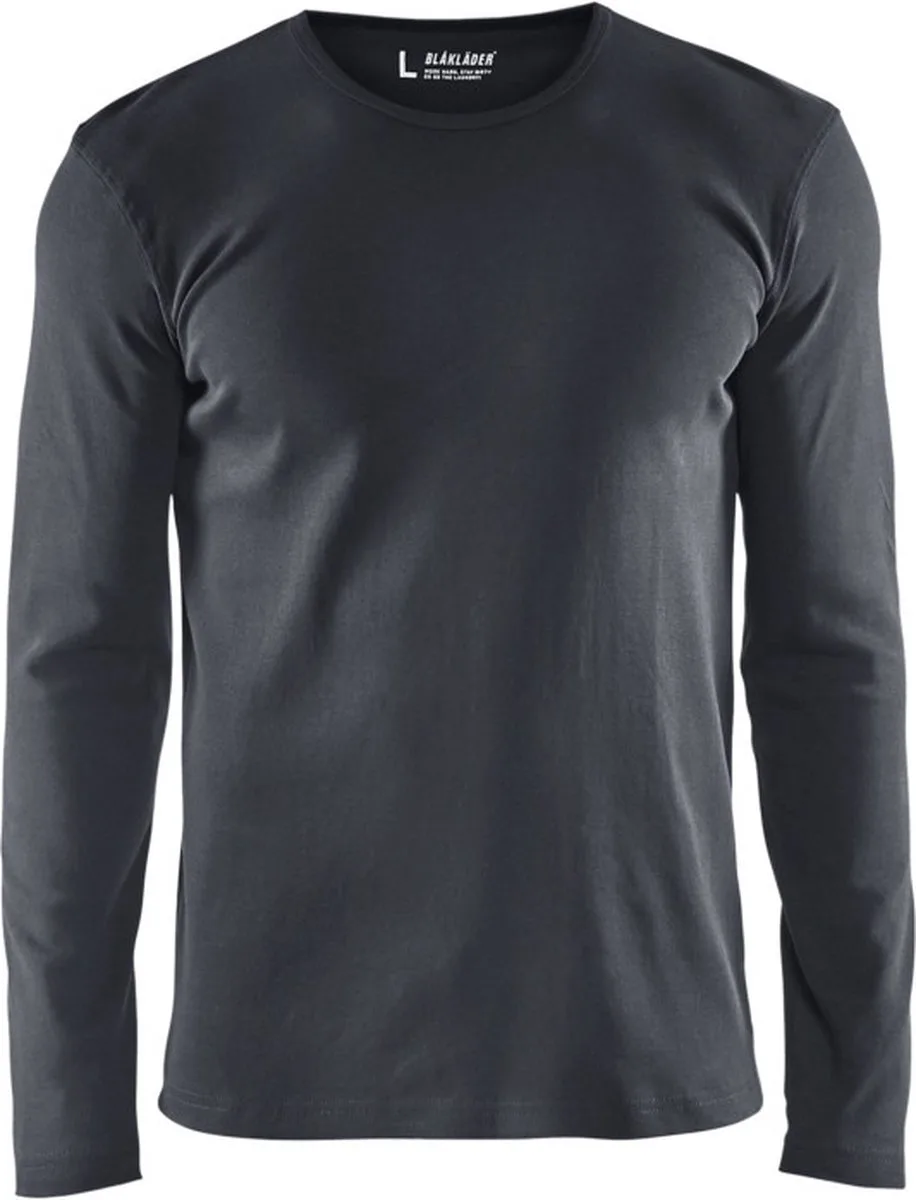 T-shirt lange mouw 3314-1032 - Donkergrijs de Blåkläder, Gris foncé, XL – image du produit