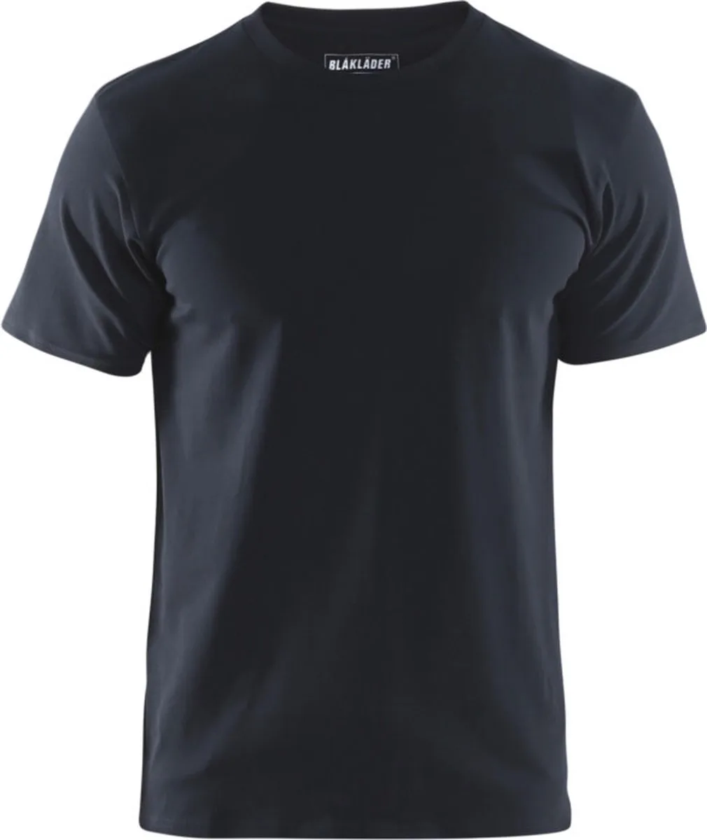 T-shirt slim fit 3533-1029 - Donker marineblauw by Blåkläder, Marineblauw, XS – product image