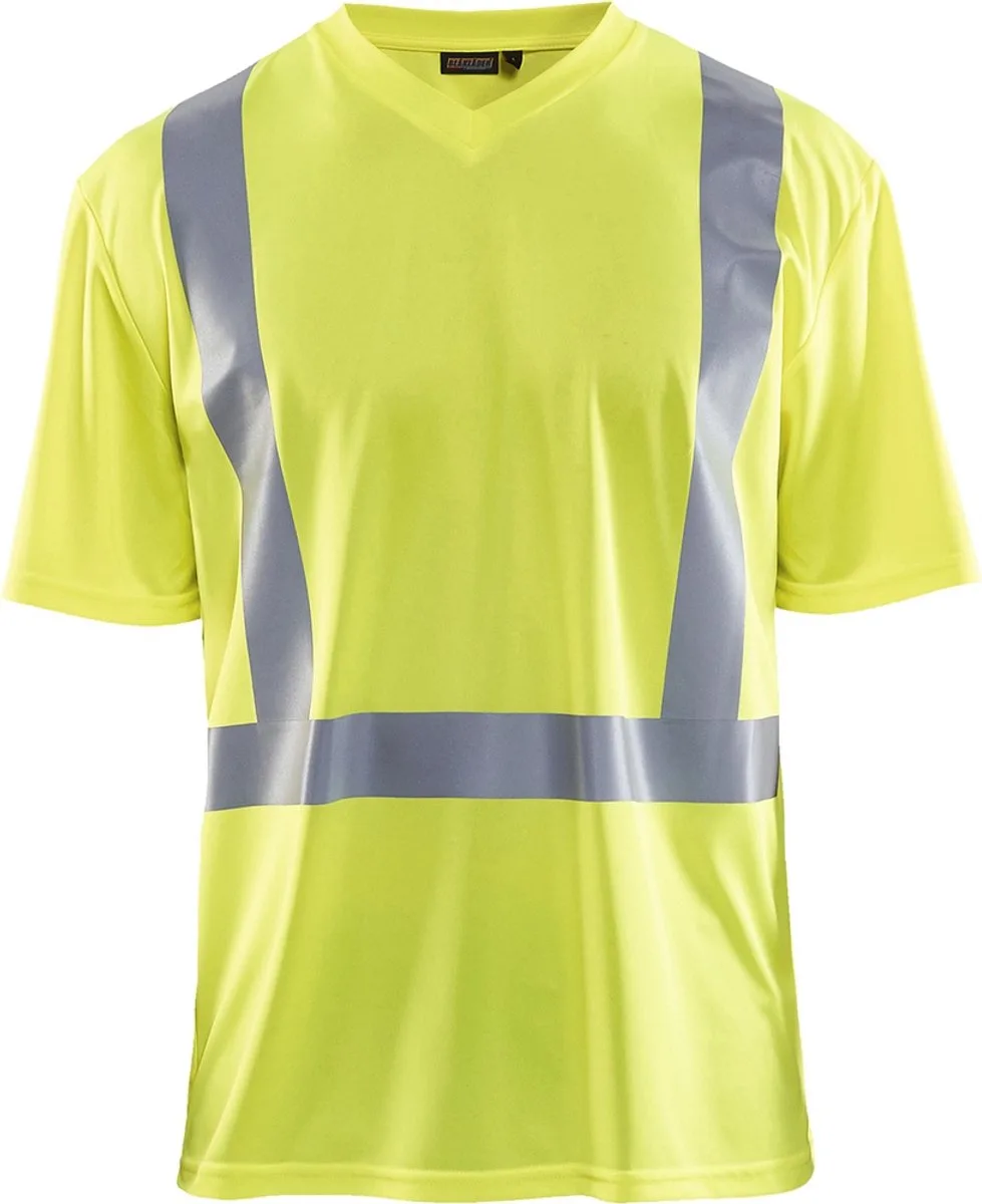 UV-T-shirt High Vis 3382-1011 - High Vis Geel de Blåkläder, High Vis Geel, 5XL – image du produit