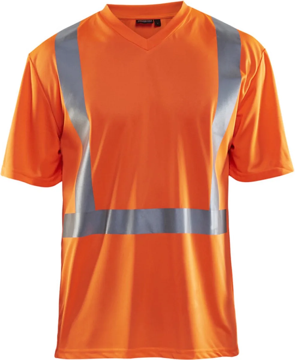 UV-T-shirt High Vis 3382-1011 - High Vis Oranje de Blåkläder, High Vis Oranje, L – image du produit