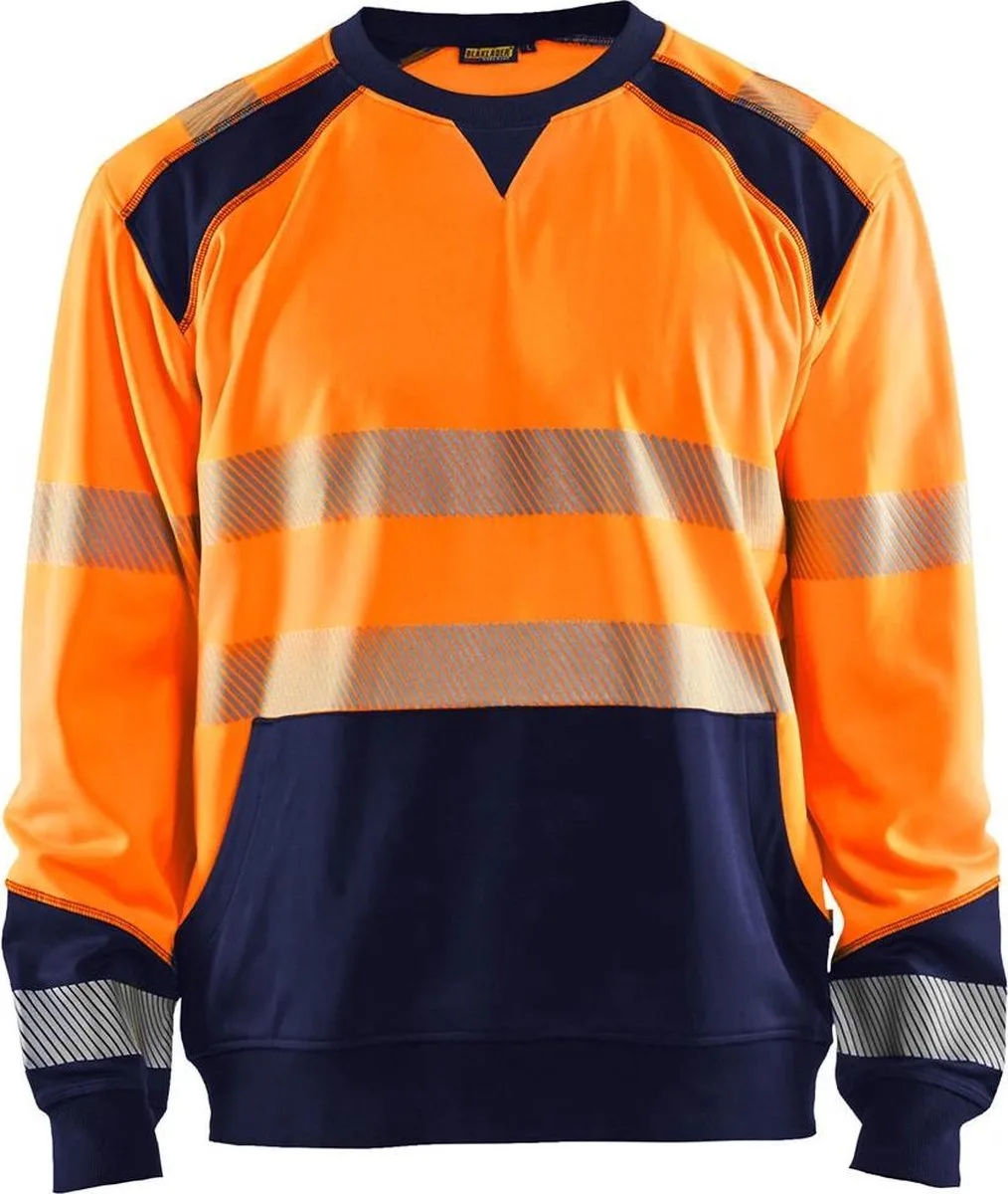 UV-T-shirt lange mouw High Vis 3385-1013 - High Vis Oranje by Blåkläder, High Vis Oranje, M – product image