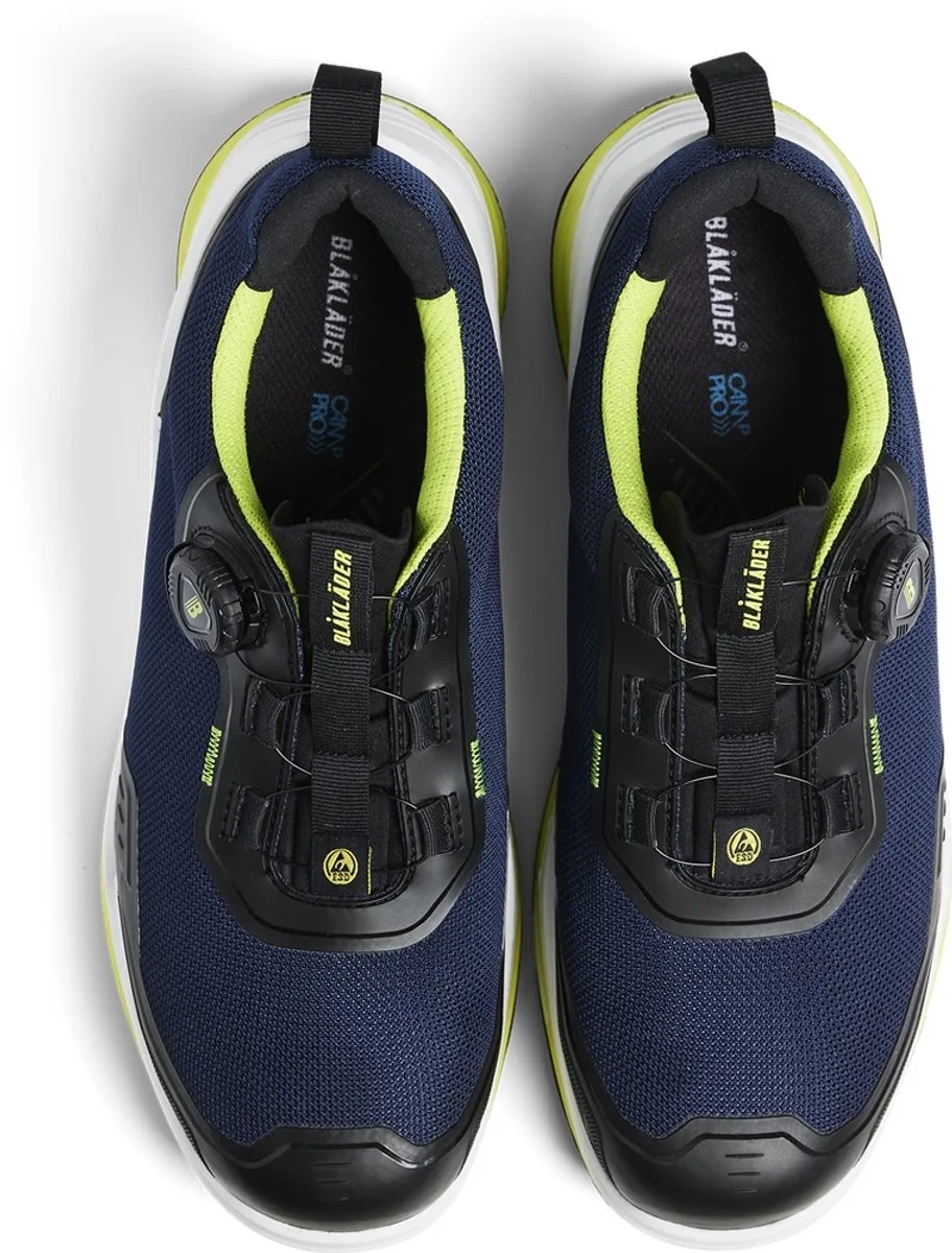 Veiligheidsit-schoen STRIKER S3S 24860000 by Blåkläder, Dark blue, Limettengrün – product image