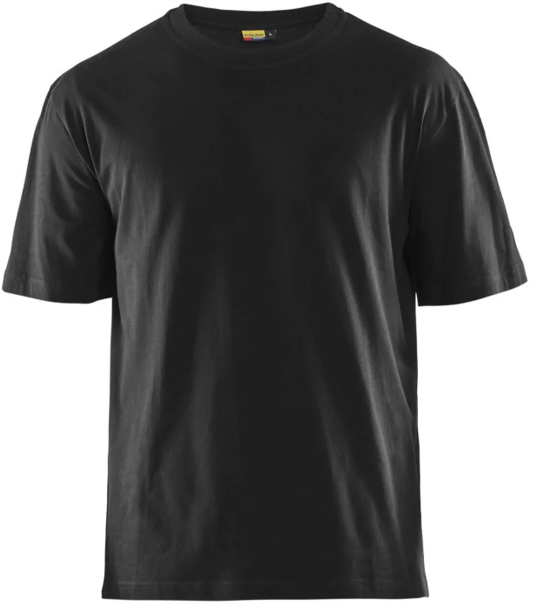 Vlamvertragend T-shirt 3482-1737 - Zwart van Blåkläder, Zwart, L – productafbeelding