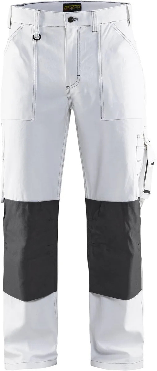 Werkbroek 1091-1210 - Wit/Donkergrijs by Blåkläder, White, Dark grey, C58 – product image