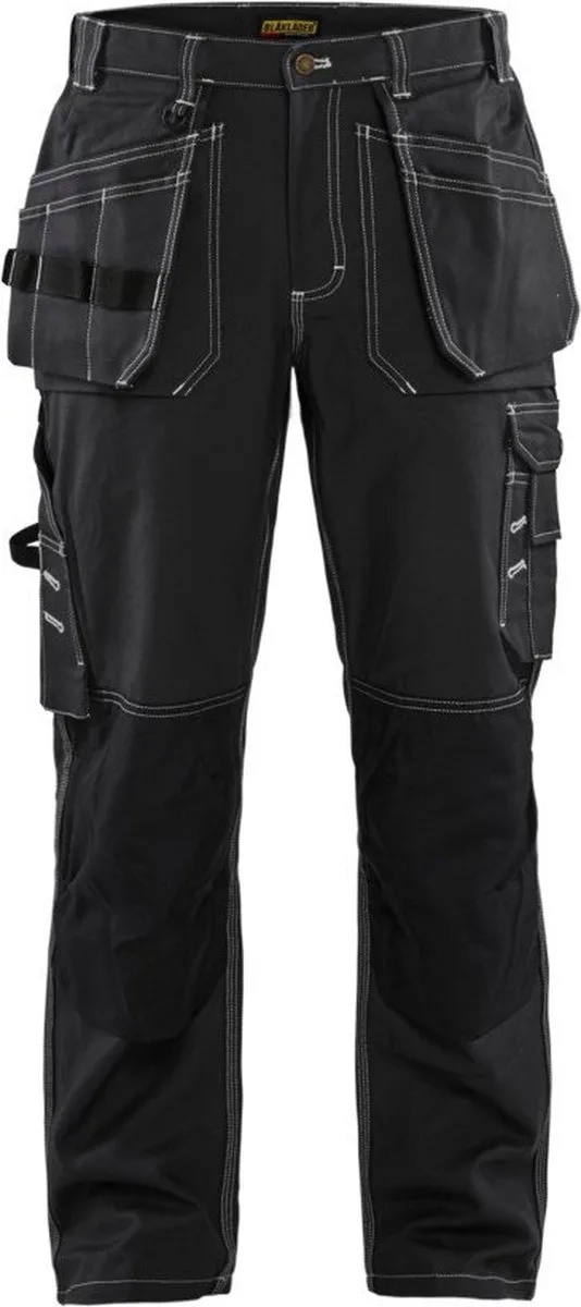 Werkbroek 1530-1370 - Zwart van Blåkläder, Zwart, D124 – productafbeelding