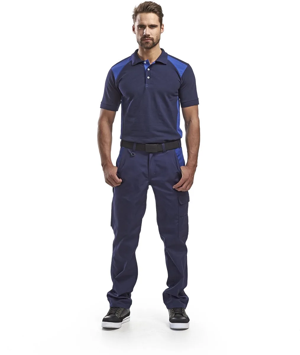 Werkbroek Industrie 1404-1800 - Marineblauw/Korenblauw von Blåkläder, Marineblauw, Korenblauw, C146 – Produktbild
