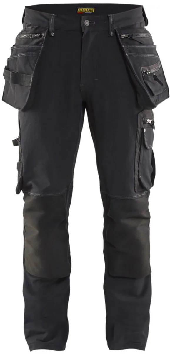 Werkbroek met 4-weg stretch X1900 1998-1644 - Zwart de Blåkläder, Noir, D88 – image du produit