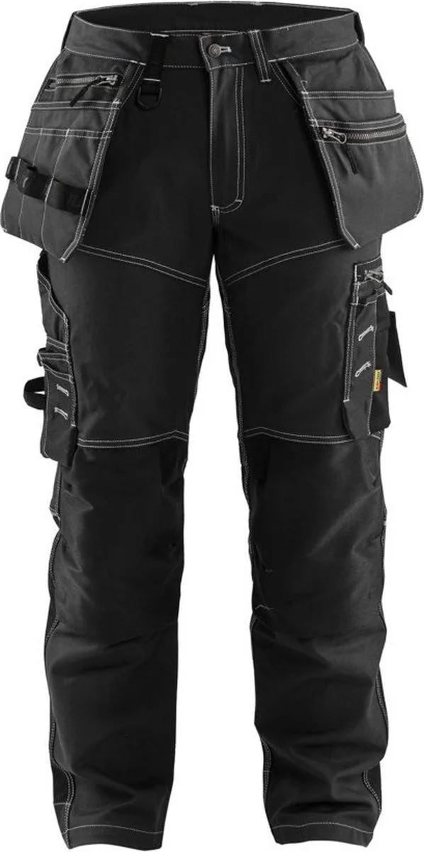 Werkbroek met stretch 1790-1370 - Zwart de Blåkläder, Noir, C56 – image du produit