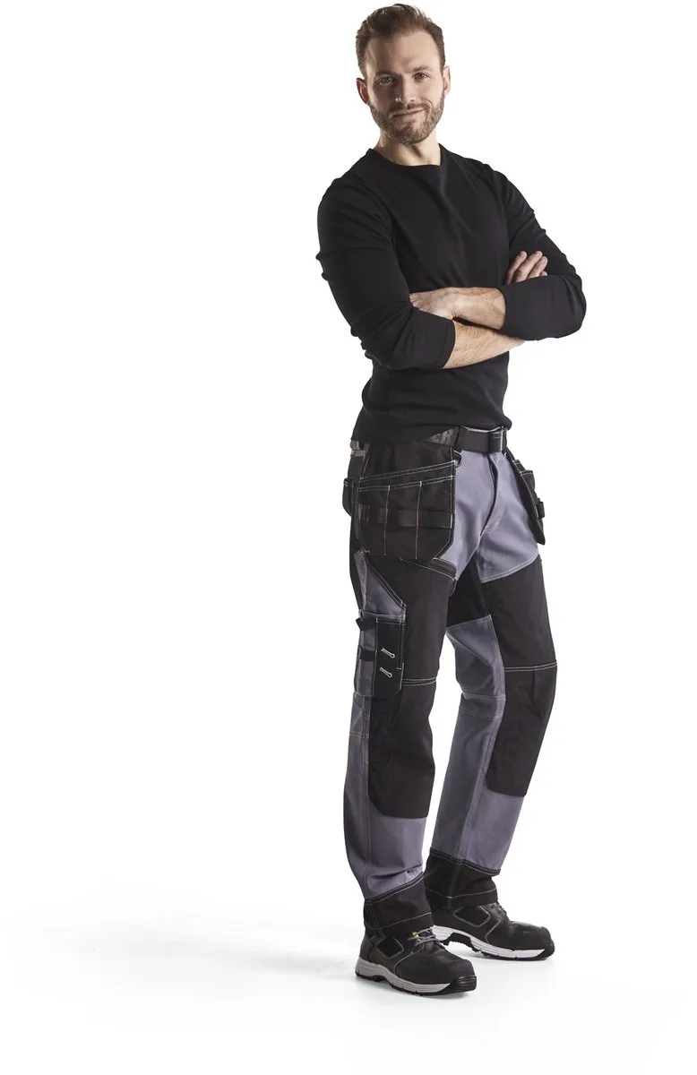 Werkbroek X1500 1500-1370 - Grijs/Zwart de Blåkläder, Gris, Noir, C44 – image du produit