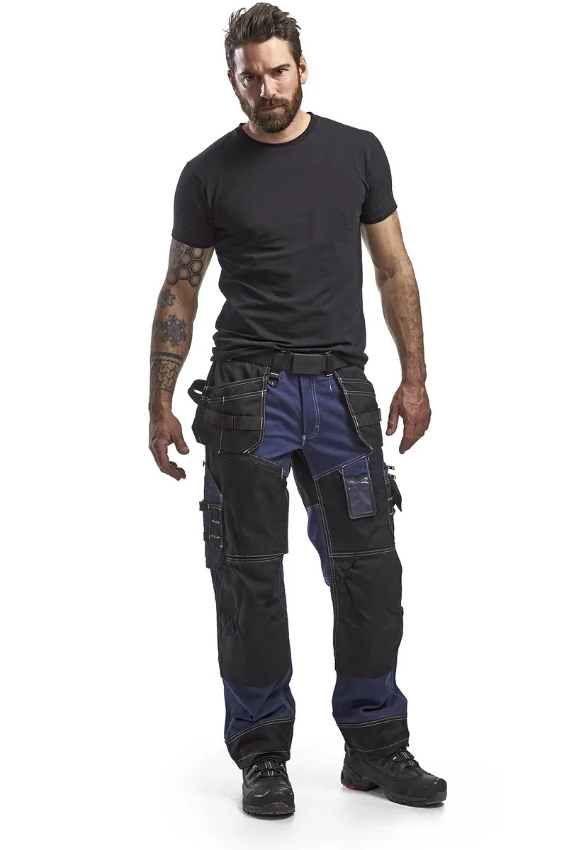 Werkbroek X1500 1500-1370 - Marineblauw/Zwart de Blåkläder, Marineblauw, Noir, C146 – image du produit