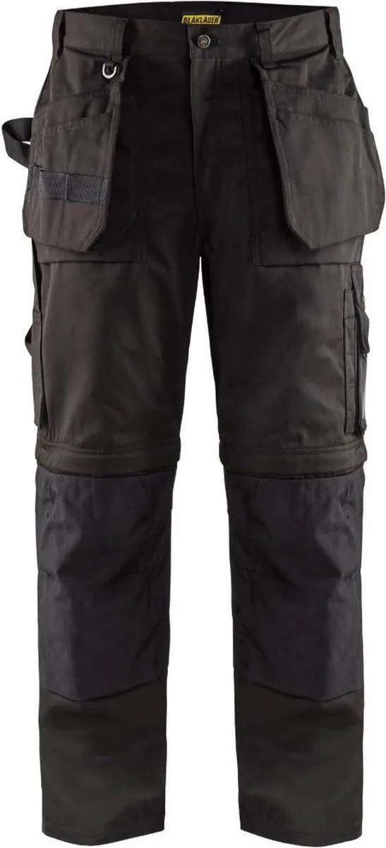 Werkbroek zip-off 1538-1860 - Zwart de Blåkläder, Noir, D116 – image du produit