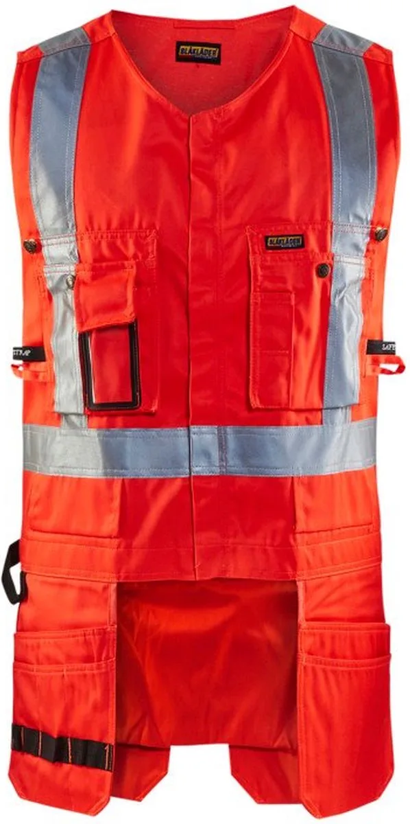Werkvest High vis 3027-1804 - High Vis Rood de Blåkläder, High Vis Rood, XL – image du produit