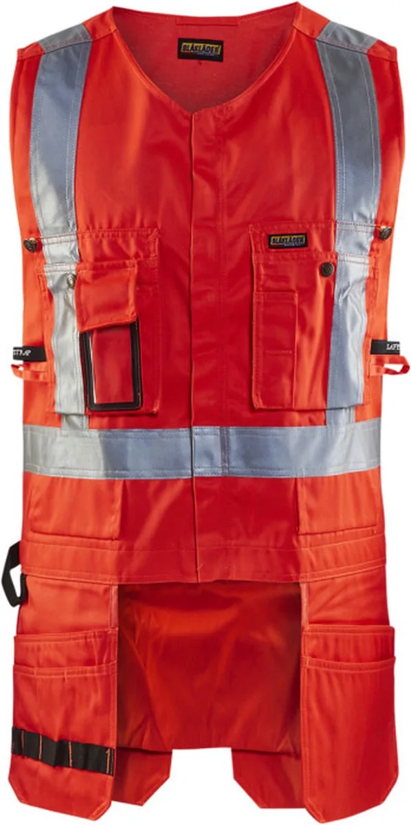 Werkvest High vis 3027-1804 - High Vis Rood de Blåkläder, High Vis Rood, XXL – image du produit