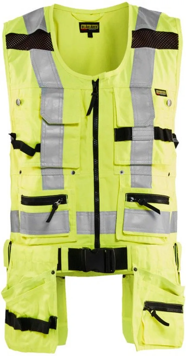 Werkvest High Vis 3032-1804 - High Vis Geel von Blåkläder, High Vis Geel, L – Produktbild