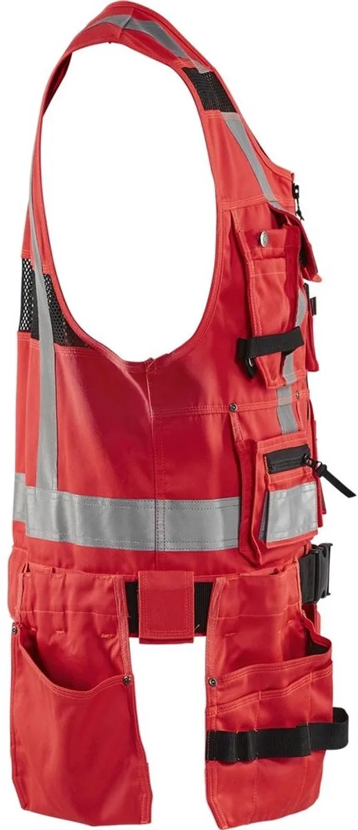 Werkvest High Vis 3032-1804 - High Vis Rood de Blåkläder, High Vis Rood, XL – image du produit
