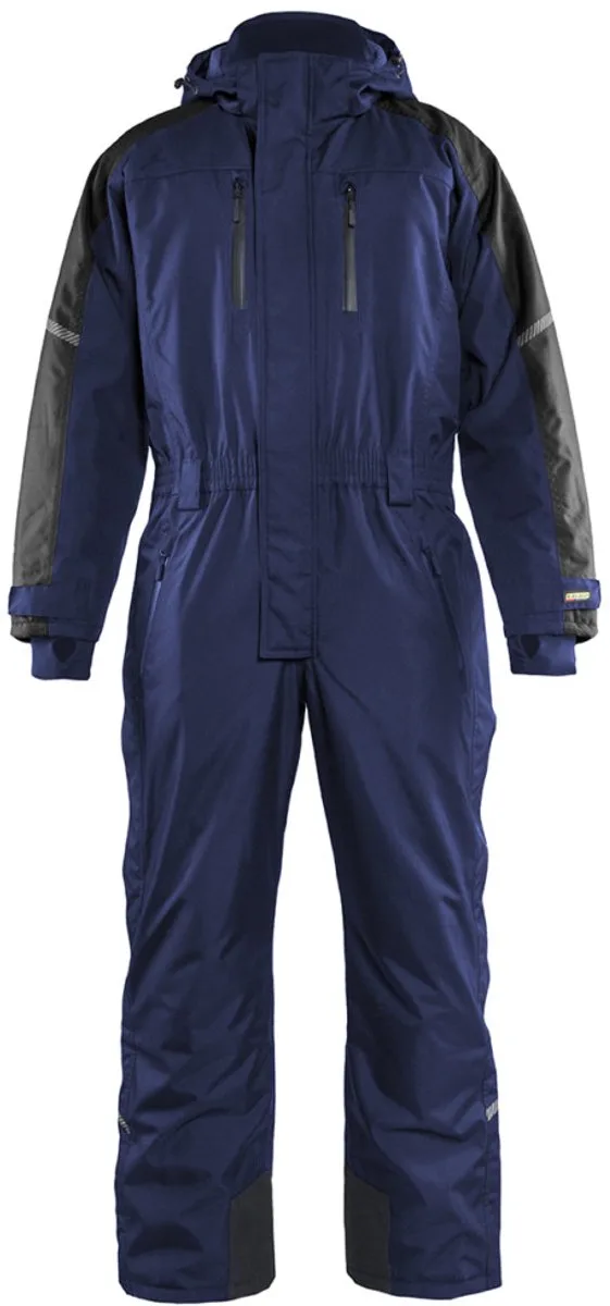Winteroverall 6785-1977 - Marineblauw/Zwart van Blåkläder, Marineblauw, Zwart, C52 – productafbeelding