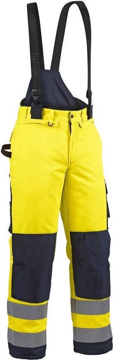 Winterwerkbroek High Vis 1885-1977 - High Vis Geel/Marineblauw de Blåkläder, High Vis Geel, Marineblauw, D92 – image du produit