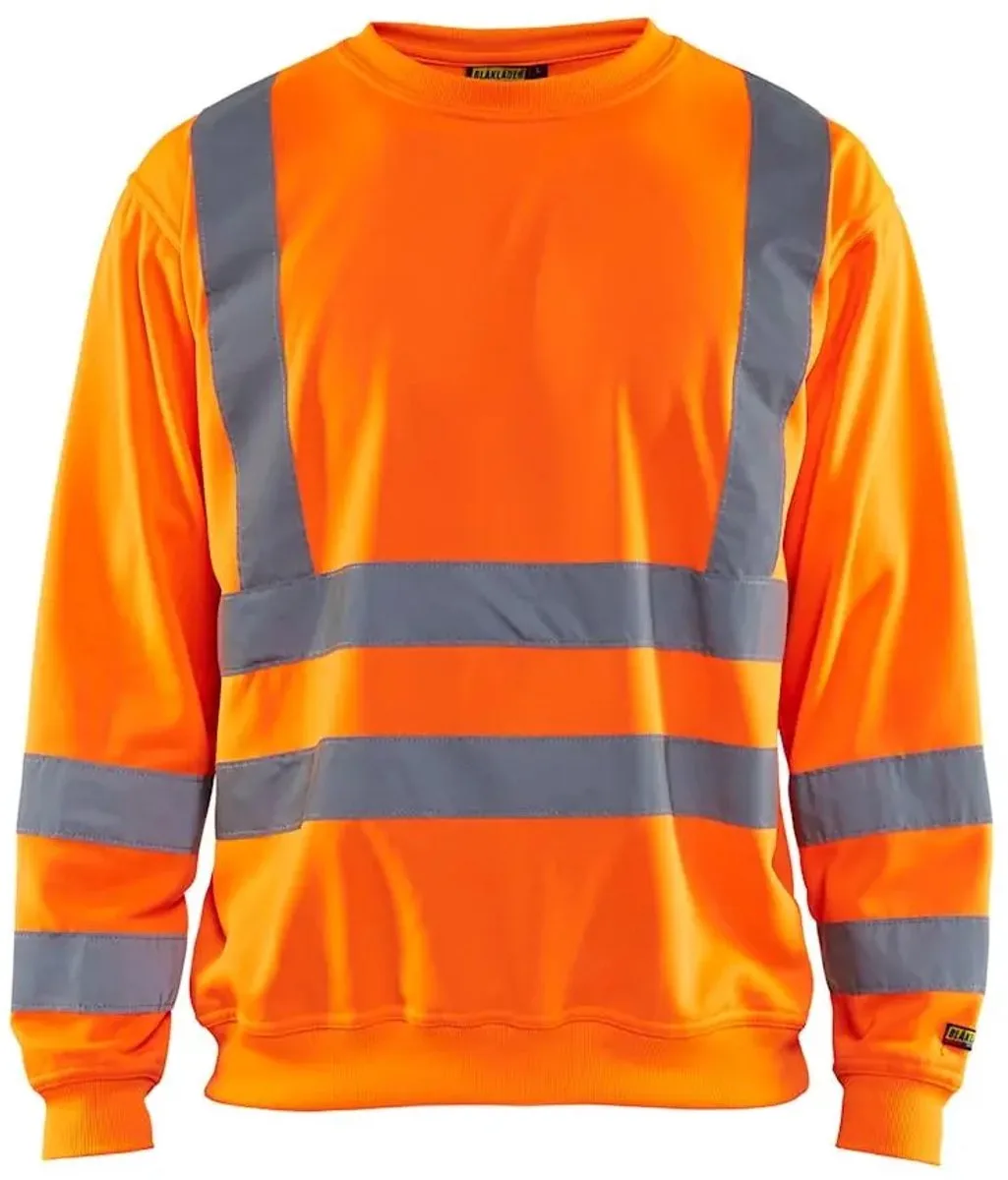 Zichtbaar sweatshirt Blaklader fra Blåkläder, Fluorescerend oranje – produktbillede