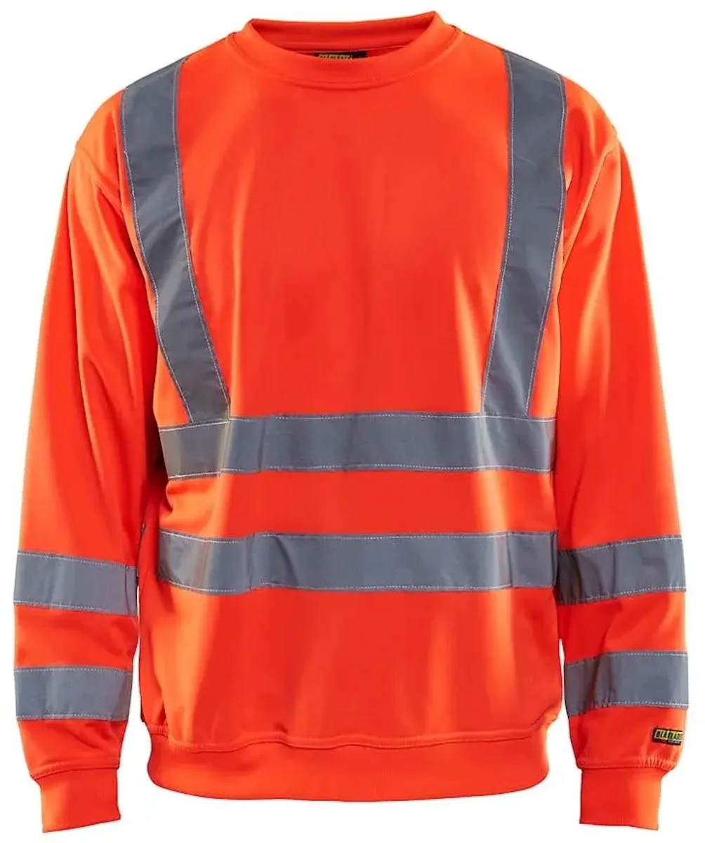 Zichtbaar sweatshirt Blaklader fra Blåkläder, Neonrood – produktbillede