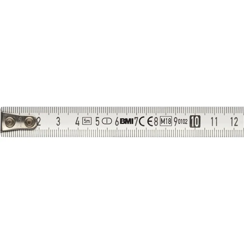 BMI 411341820-EGI Rolmaat 3 m Staal van BMI, Kleurloos – productafbeelding 2 van 2