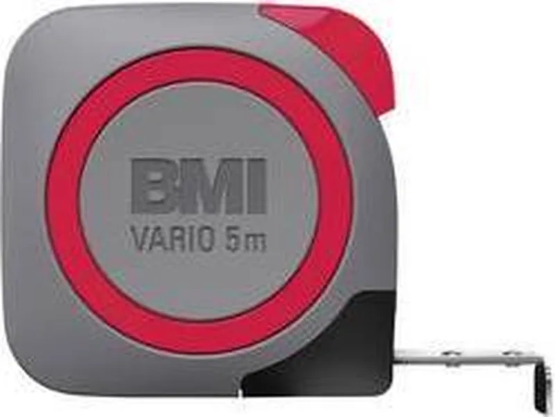 BMI 411341820-EGI Rolmaat 3 m Staal van BMI, Kleurloos – productafbeelding 1 van 2