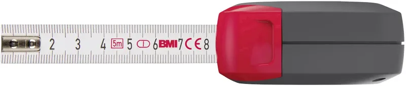 BMI 411841820-EGI Rolmaat 8 m Staal by BMI, Kleurloos – product image 2 of 2