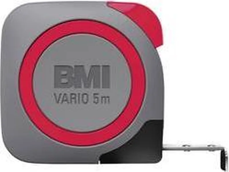 BMI 411841820-EGI Rolmaat 8 m Staal van BMI, Kleurloos – productafbeelding