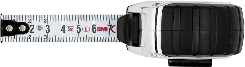 BMI 475541221 Rolmaat 5 m Staal de BMI, Kleurloos – image du produit 2 sur 2