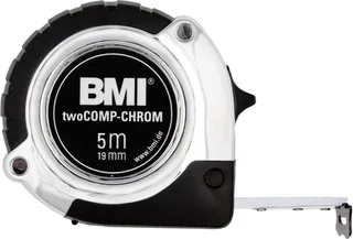 BMI 475841221 Rolmaat 8 m Staal van BMI, Kleurloos – productafbeelding 1 van 2