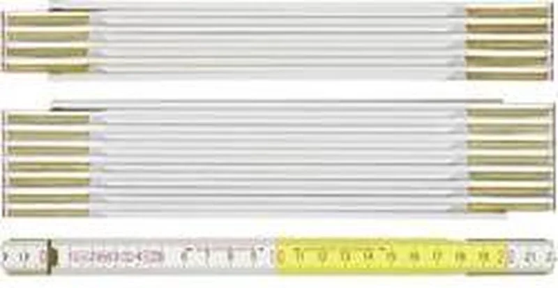 BMI 984914300WG 984914300WG Duimstok 3 m Beukenhout von BMI, Kleurloos – Produktbild