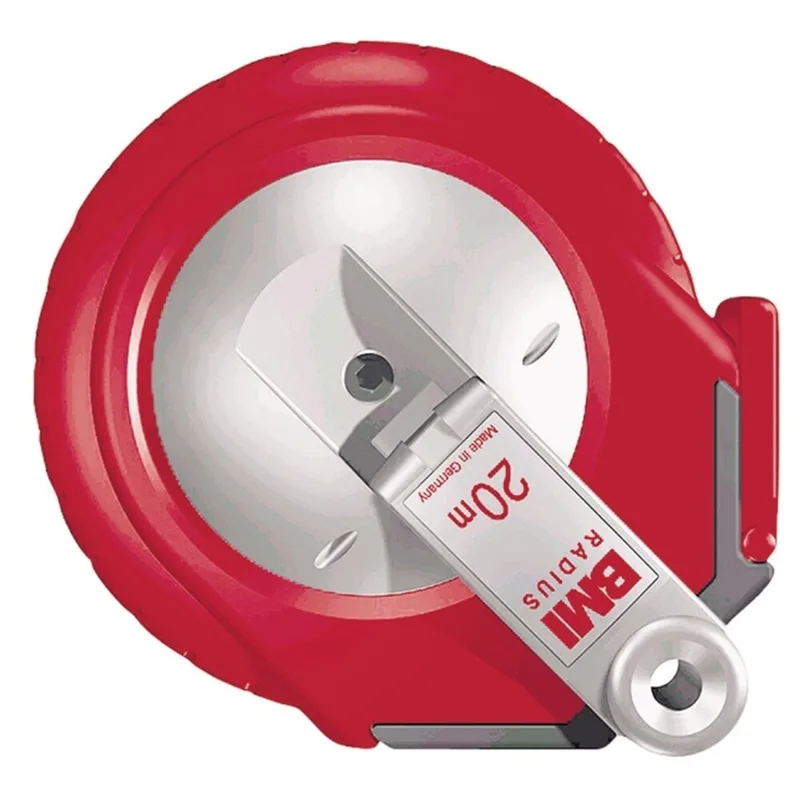 Meetlint RADIUS L.20m Band-B.13mm Acm EG II Ku.geel Glasvezel - 520221020A van BMI – productafbeelding