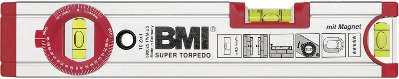 Magnet-Wasserwaage SUPER TORPEDO 692025TWM Länge 25 cm de BMI – image du produit
