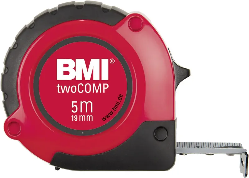 twoCOMP 472241021 Maßband 2 m Stahl by BMI – product image