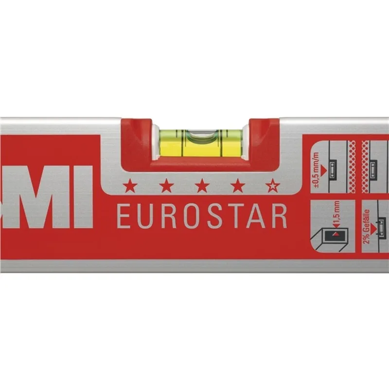 Wasserwaage EUROSTAR 690 E 30cm Alu.silber ± 0,5mm/m by BMI – product image 2 of 2