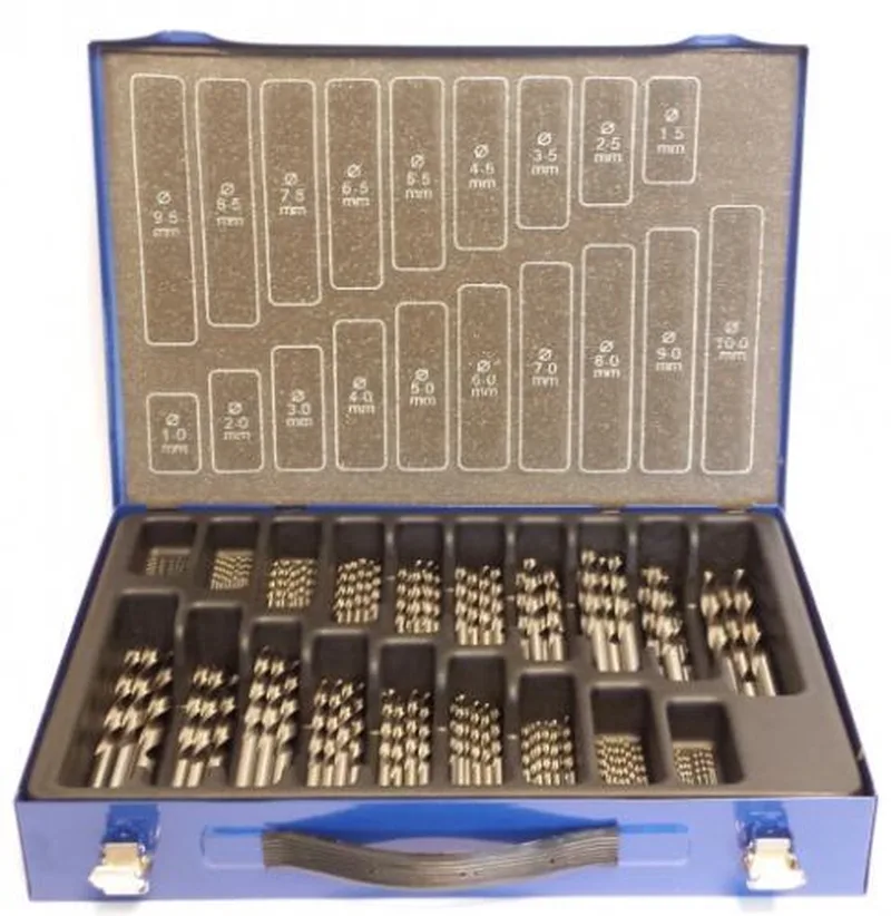 borenset 170 delig DIN 338 spiraalboren HSS-G by Bohrcraft – product image
