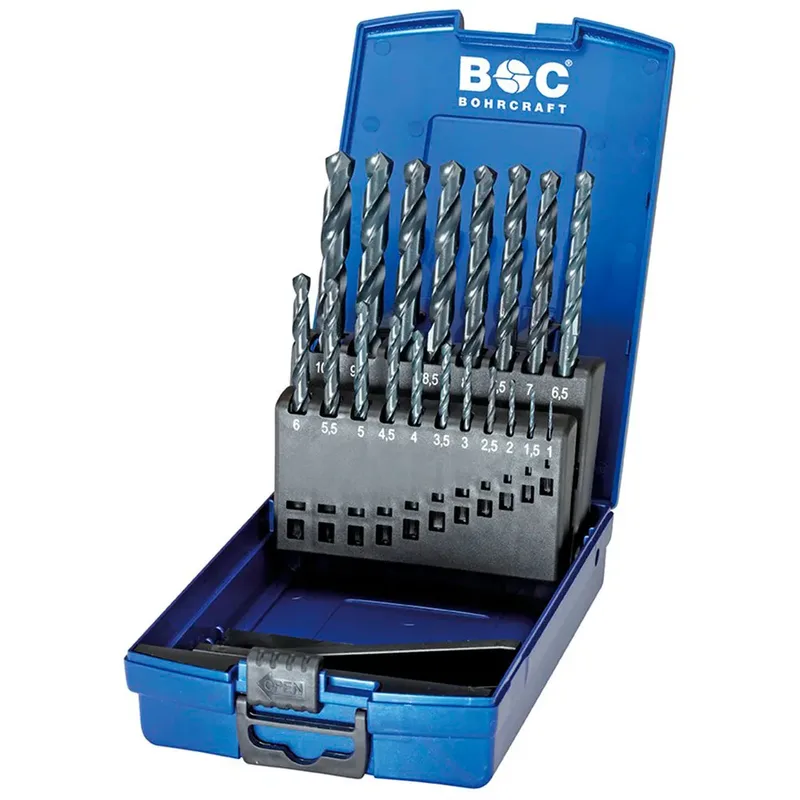 Din 338 Hss-g Metallbohrer 19 Stücke von Bohrcraft – Produktbild