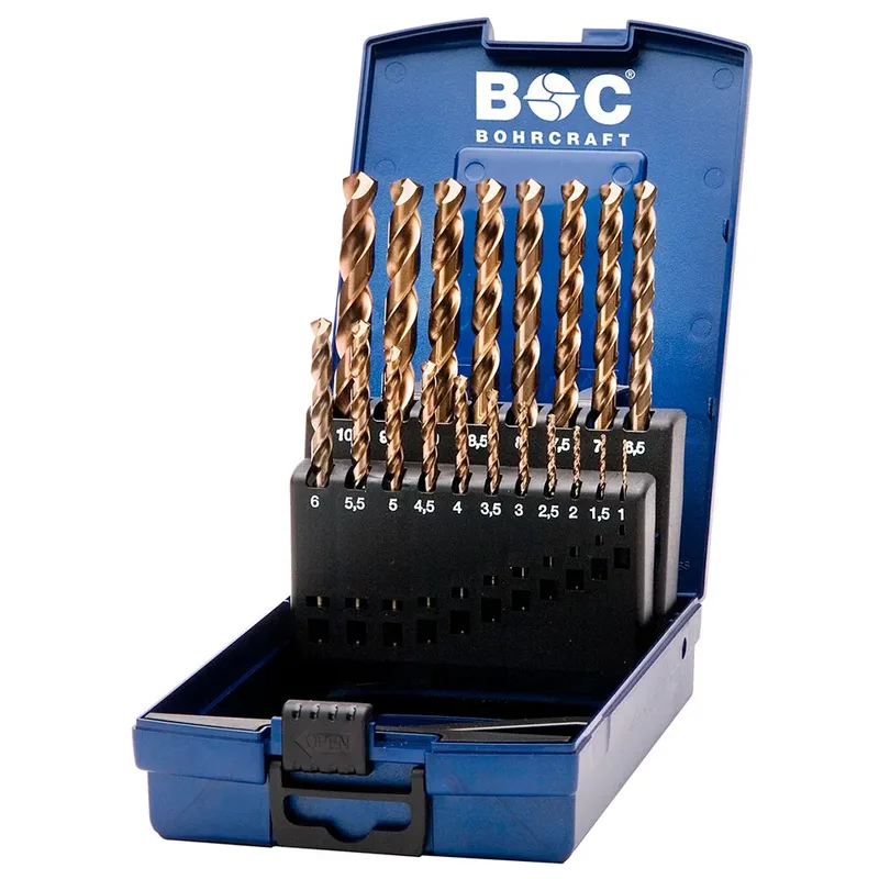 Din 338 N Hss-e Co5% Metallbohrer 19 Stücke by Bohrcraft – product image