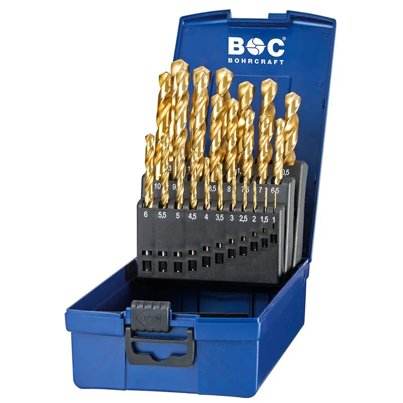 Din 338 N Hss-tin Metallbohrer 25 Stücke von Bohrcraft – Produktbild