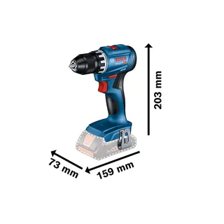 18V Profi-Set Bohrhammer GBH 18V-22 + Bohrschrauber GSR 18V-45 von Bosch Professional – Produktbild 4 von 6