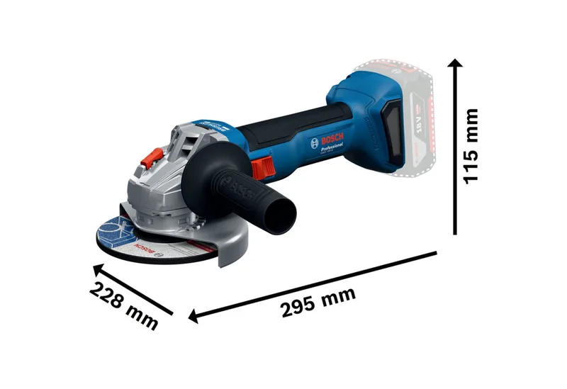 GSR + GBH + GWS + 2x GBA 5.0 Ah + GAL 18V-40 0615A5009G Jeu doutils de Bosch Professional – image du produit 5 sur 5
