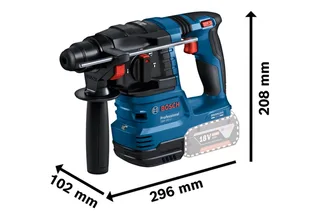 GSR + GBH + GWS + 2x GBA 5.0 Ah + GAL 18V-40 0615A5009G Jeu doutils de Bosch Professional – image du produit 3 sur 5