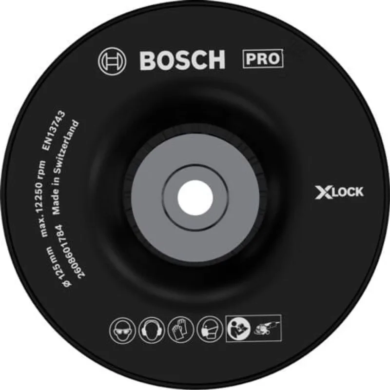 2608601784 Steunschijf M14 hard Diameter 125 mm von Bosch Professional – Produktbild 1 von 2