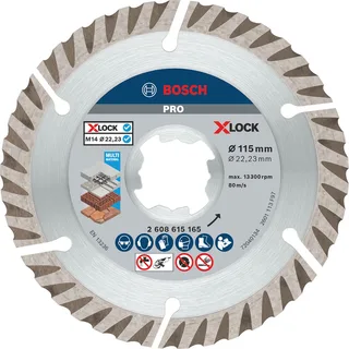 Bosch DIAMANTSKIVE XL STD UNIVERS 115X2223MM von Bosch Professional – Produktbild 1 von 4