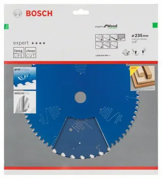 2608644064 Cirkelzaagblad 235 mm Expert voor Hout 235x30x2.8/1.8x36 T de Bosch Professional – image du produit 2 sur 2