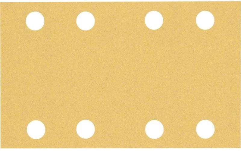 Bosch Accessories 2608901663 Papier abrasif pour ponceuse vibrante Grain 120 (L x l) 133 mm x 80 mm 50 pc(s) de Bosch Professional – image du produit 1 sur 6