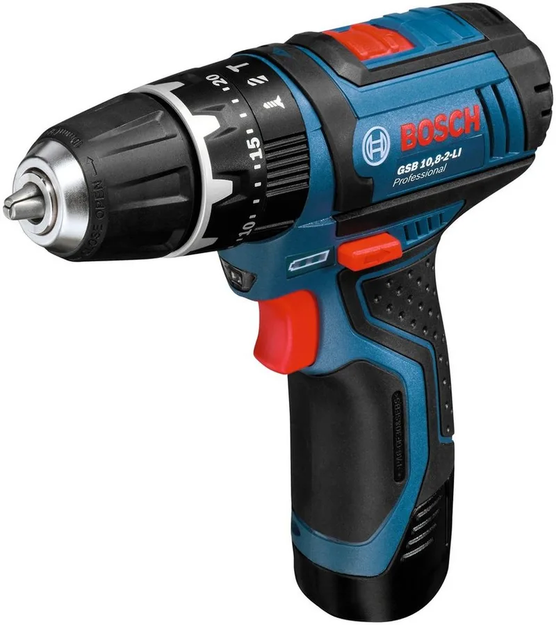 Accu Klopboormachine GSB 10,8 V-LI - Zonder accu en lader van Bosch Professional – productafbeelding 2 van 5