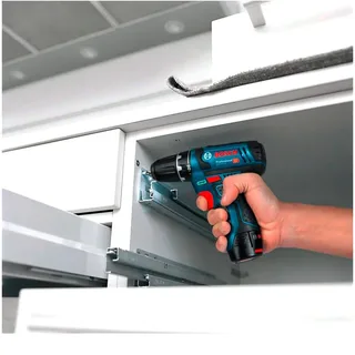 Accu schroefboormachine GSR 12V-15 (C&G BVK 2x 2,0 Ah, lader GAL 12V-40) van Bosch Professional – productafbeelding 3 van 5