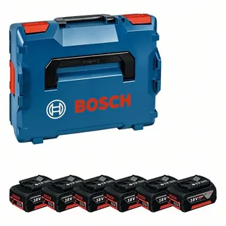 Bosch Akkupack 6x GBA 18V 4,0Ah mit L-BOXX von Bosch Professional – Produktbild 2 von 2