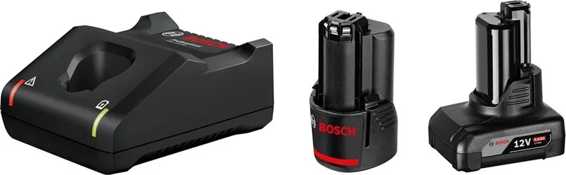 Accu Starterset 12V 2,0Ah + 4,0Ah - 1600A01NC9 van Bosch Professional – productafbeelding 1 van 4