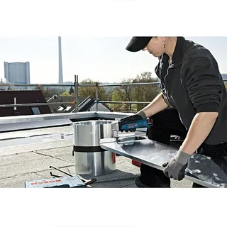 GSC 12V-13 Accu plaatschaar 12V 2.0Ah in L-Boxx - 0601926108 van Bosch Professional – productafbeelding 3 van 3